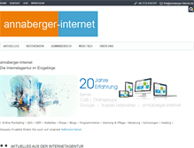 Tablet Screenshot of annaberger-internet.de